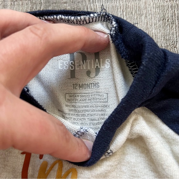 PJ Essentials Baby “Im Stuffed” Thanksgiving 2 Piece Pajama Set - Picture 5 of 5